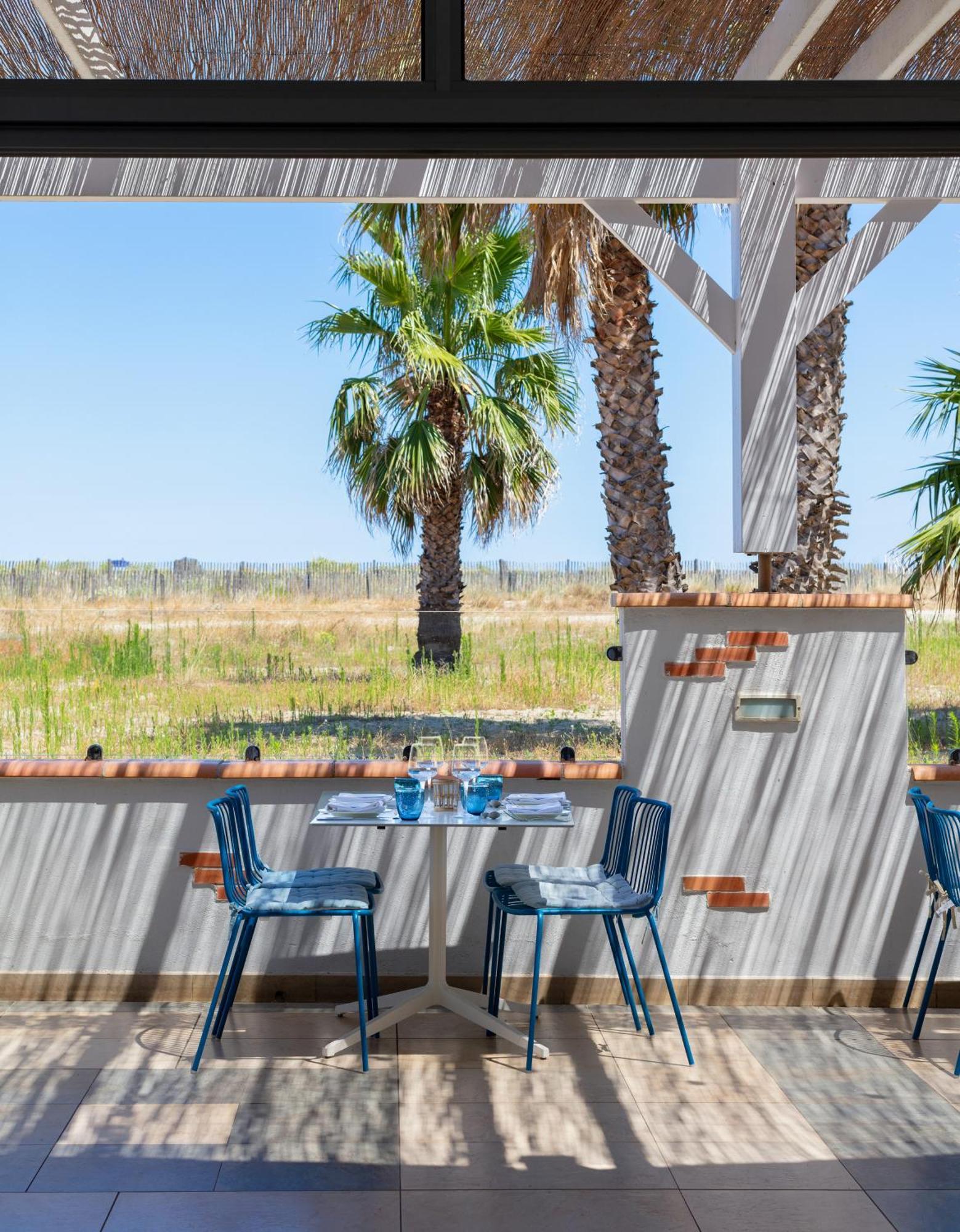 Les Bulles De Mer - Hotel & Spa Sur La Plage Saint-Cyprien  Dış mekan fotoğraf